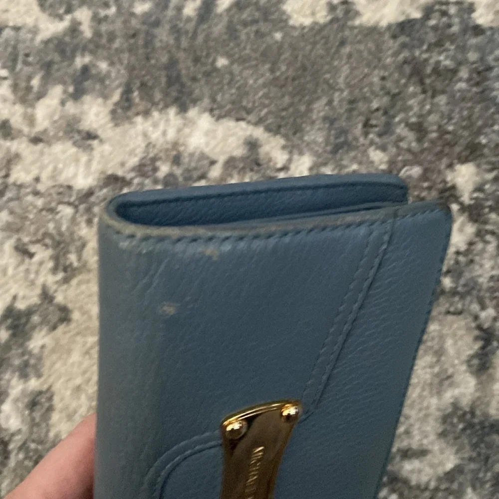 Blue Michael Kors Wallet! - Picture 6 of 7